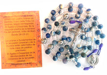 Cargar imagen en el visor de la galería, Rosario Acero y Piedras Preciosas. Cristo de san Benito