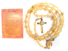 Cargar imagen en el visor de la galería, Rosario Acero y Piedras Preciosas. Cristo de san Benito