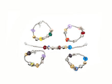 Cargar imagen en el visor de la galería, Pulsera san Benito y san Miguel con accesorios, compatible Pandora