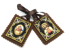 Cargar imagen en el visor de la galería, Escapulario Bordado Virgen del Carmen