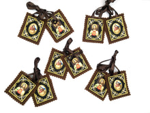 Cargar imagen en el visor de la galería, Escapulario Bordado Virgen del Carmen