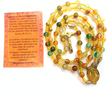 Cargar imagen en el visor de la galería, Rosario Acero y Piedras Preciosas. Cristo de san Benito