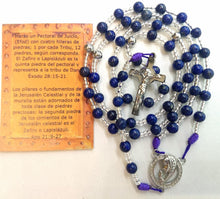 Cargar imagen en el visor de la galería, Rosario Acero y Piedras Preciosas. Cristo de san Benito