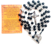 Cargar imagen en el visor de la galería, Rosario Acero y Piedras Preciosas. Cristo de san Benito