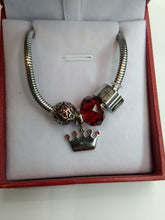 Cargar imagen en el visor de la galería, Pulsera san Benito y san Miguel con accesorios, compatible Pandora