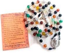 Cargar imagen en el visor de la galería, Rosario Acero y Piedras Preciosas. Cristo de san Benito