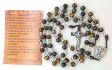 Cargar imagen en el visor de la galería, Rosario Acero y Piedras Preciosas. Cristo de san Benito