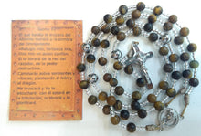 Cargar imagen en el visor de la galería, Rosario Acero y Piedras Preciosas. Cristo de san Benito