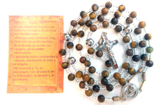 Cargar imagen en el visor de la galería, Rosario Acero y Piedras Preciosas. Cristo de san Benito