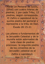 Cargar imagen en el visor de la galería, Rosario Acero Dorado en Turquesa Roja. Cristo de san Benito
