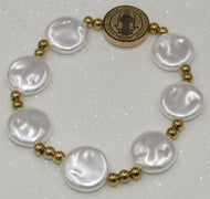 Pulsera San Benito Perlas Naturales