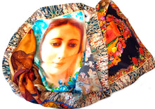 Cargar imagen en el visor de la galería, Mantilla seda, Estampada, Bufanda, Pañuelo de legítima seda.

