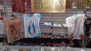 Pijama pantalon corto infantil Virgen de Guadalupe