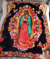 Cobija Virgen Guadalupe 170 x 210 mt
