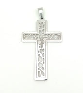 Cruz con cristo Calado