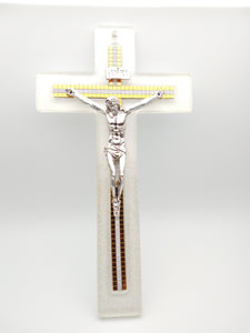 Cristo Cristal de Murano y Plata