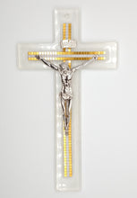 Cargar imagen en el visor de la galería, Cristo Cristal de Murano y Plata
