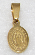Medalla Acero Guadalupe