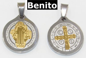 Medalla de San Benito Bicolor