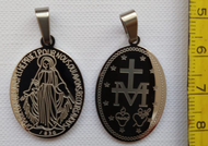 Medalla milagrosa acero