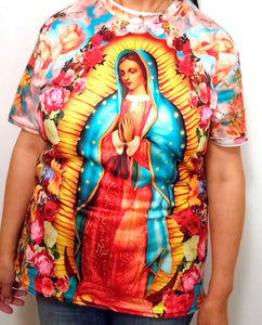 Camiseta manga corta, Virgen de Guadalupe