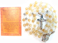 Cargar imagen en el visor de la galería, Rosario Acero y Piedras Preciosas. Cristo de san Benito
