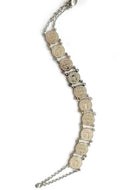 Pulsera san Benito 10 medallas dobles