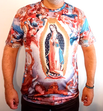 Cargar imagen en el visor de la galería, Camiseta manga corta, Virgen de Guadalupe
