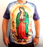 Camiseta manga corta, Virgen de Guadalupe