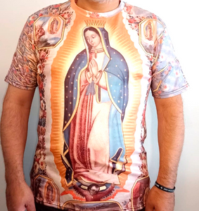 Camiseta manga corta, Virgen de Guadalupe