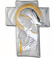 Madonna plata bilaminada  y oro