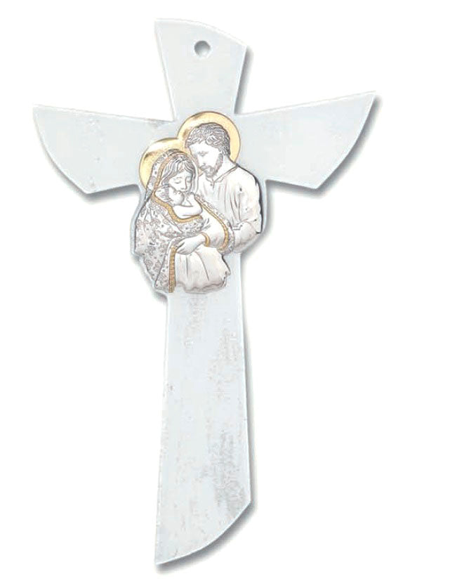Cristo Cristal de Murano y Plata, Sagrada Familia